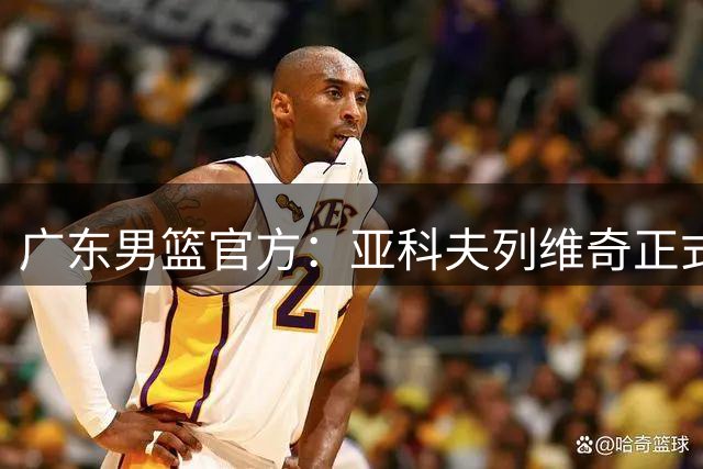 广东男篮官方：亚科夫列维奇正式出任球队主教练